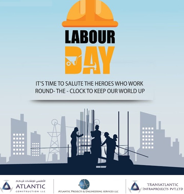 Atlantic2009's tweet photo. We salute the hard work and dedication of the strong-willed souls.
Happy May Day 2020 !
#MayDay #Labours #Upliftment #AtlanticConstruction #Building #Contractor #Muscat https://t.co/wNTKqFWKxq