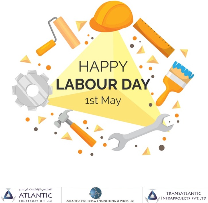 Atlantic2009's tweet photo. We salute the hard work and dedication of the strong-willed souls.
Happy May Day 2020 !
#MayDay #Labours #Upliftment #AtlanticConstruction #Building #Contractor #Muscat https://t.co/wNTKqFWKxq