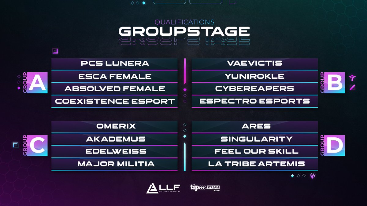 Well, it's time to introduce our new team roster which will try to qualify for La Ligue Fémine Edition 2020!
TOP Chloé "PowerToyZ" Konarski 
JUN Asya "HellMa" Pleyko
MID Ann "KidoLoft" Piolunkovskaya
ADC Tina "Mishoper" Ďurtová 
SUP Ksenya "Trianna" Meshcheryakova
<a href="/VaevictisTeam/">Vaevictis eSports</a>