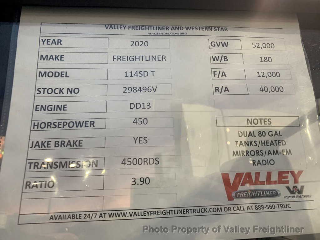 Valleyftl's tweet photo. New 2020 Freightliner 114SD Tractor, DD13 Engine, 450 Horsepower, Allison 4500RDS, 5 Years Detroit Connect Base Package Included. #freightliner #114SDT #valleytruckcenters #detroitengine #virtualtech

https://t.co/gM7ln9I3BT

Call 216-267-4800 https://t.co/tjKfz9Ym7i
