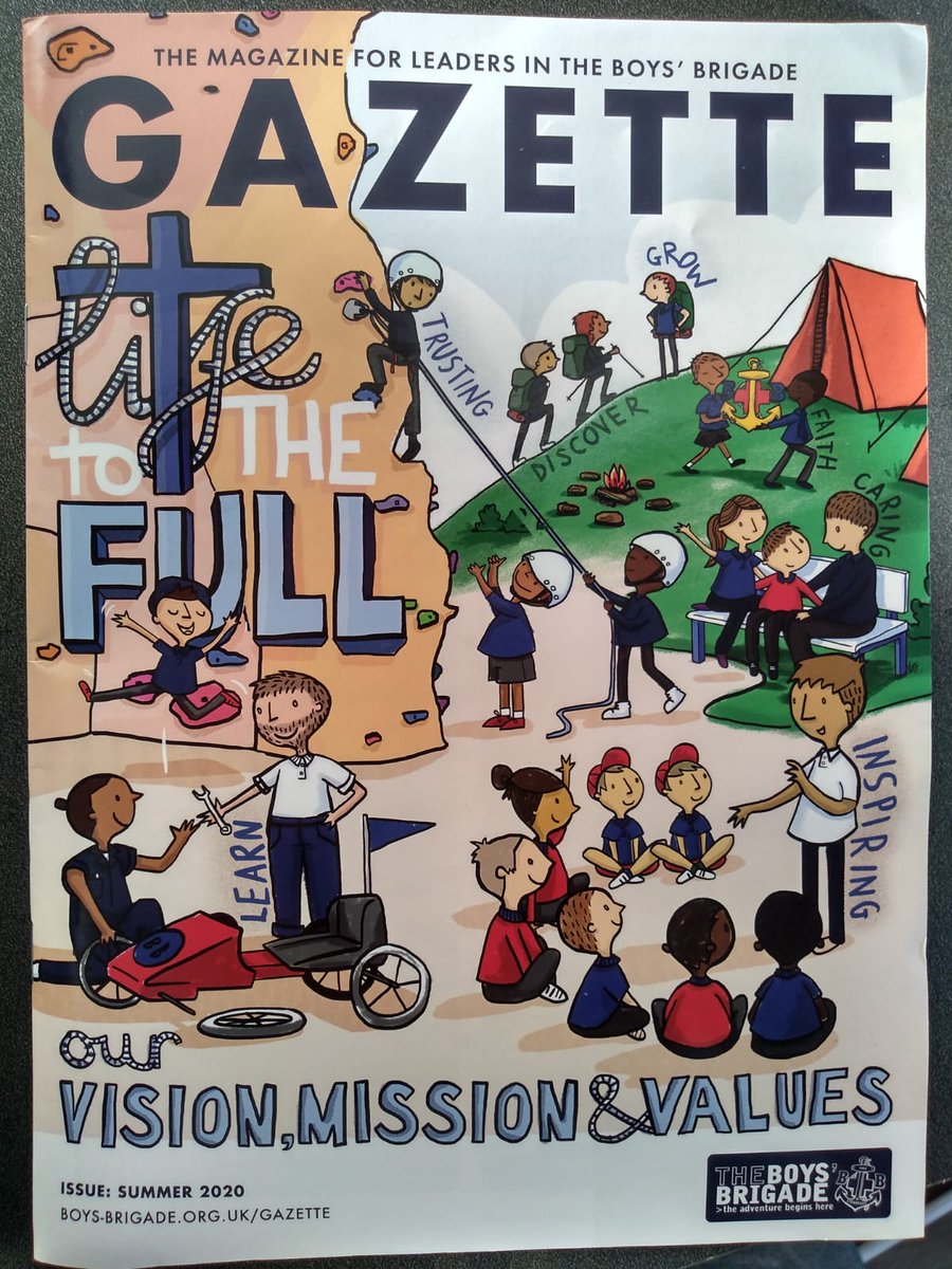 Brand new copy of <a href="/bbgazette/">The Gazette</a> just arrived ❤️. Couldn't think of a better time

#BoysBrigade #TheBoysBrigade <a href="/theboysbrigade/">The Boys' Brigade</a>