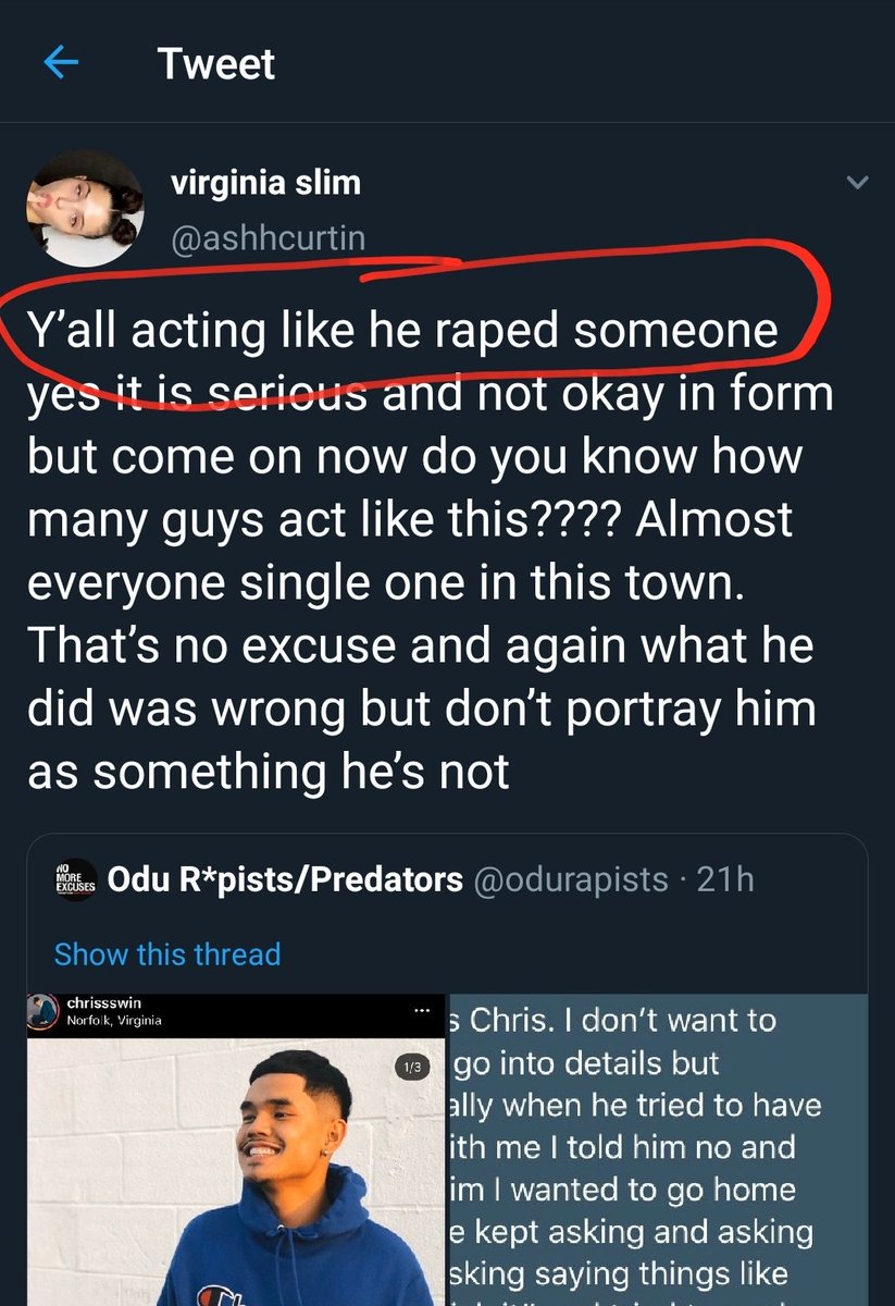 BobHawkins2016's tweet photo. Rape. Noun.
unlawful sexual intercourse or any other sexual penetration of the vagina, anus, or mouth of another person, with or without force, by a sex organ, other body part, or foreign object, without the consent of the victim. https://t.co/LQ0r6ZzWyI