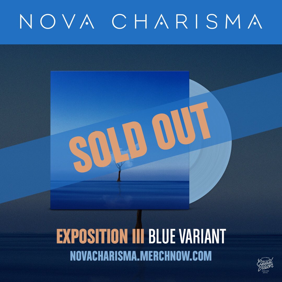 We are truly fucking lucky to have all of you sell out our vinyl in less than 24 hours for every Exposition. We are very grateful for you!