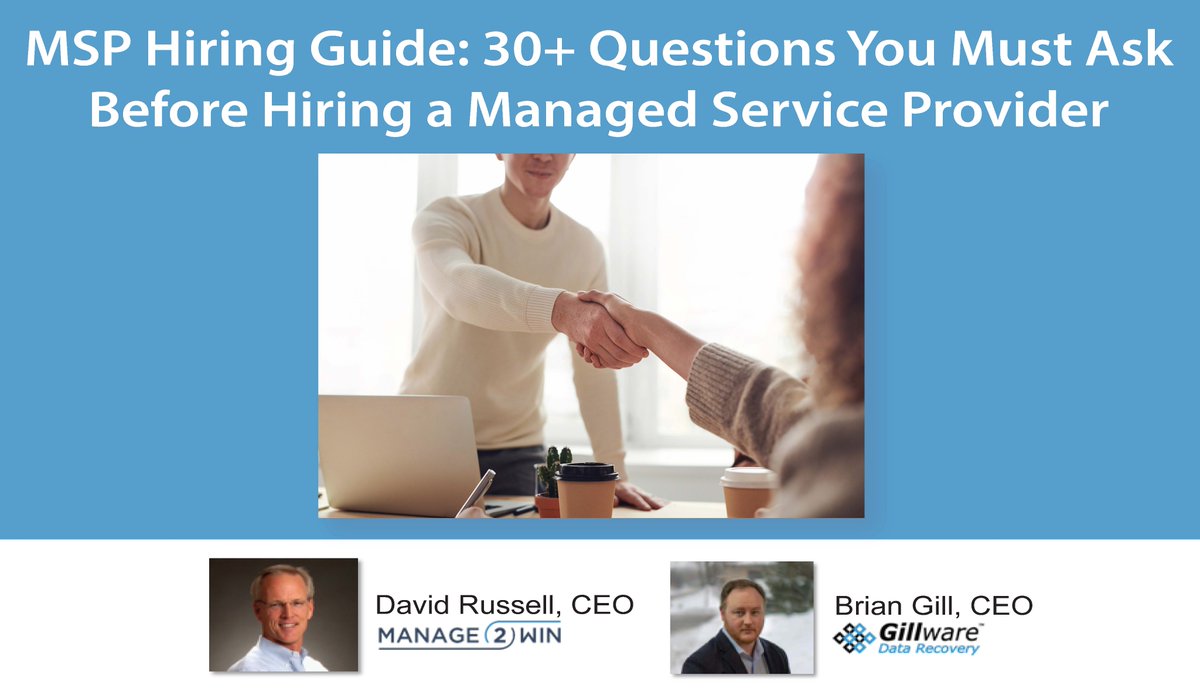 Looking to hire an MSP for your small business? Check out this guide to help you through the process!
gillware.com/wp-content/upl…