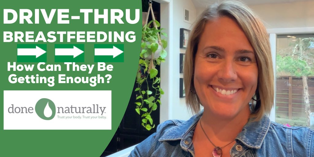 donenaturally's tweet photo. What is 'Drive-Thru' Breastfeeding? The older babies who are busy moving around &amp; swing by you to breastfeed? Has your baby's breastfeeding changed from being more attentive, longer sessions to now these fast, busy-bodied, sessions? https://t.co/x9wbPN1CYN #donenaturally https://t.co/SJFlMHmB3L