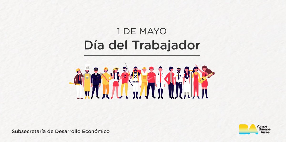¡Feliz Día del Trabajador!