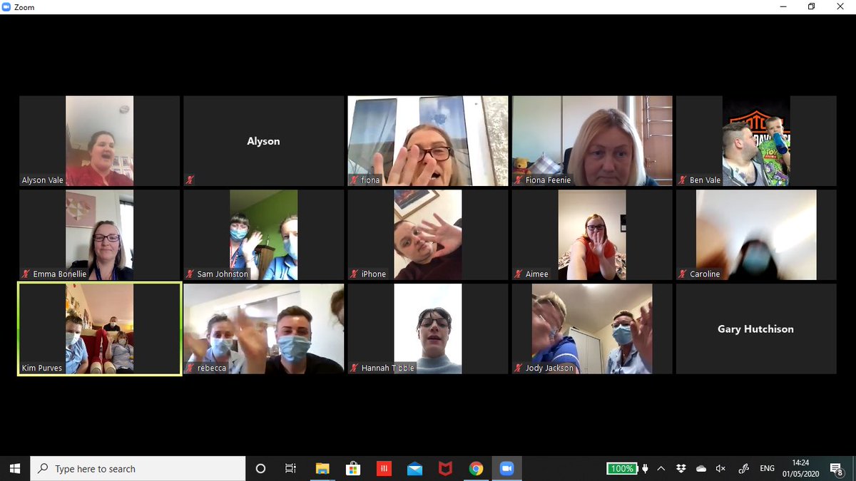 AlyMcKechnie's tweet photo. Most recent LIVE SMT/STAFF CLINIC discussing how we can protect  each other’s mental health. Some amazing honest and collaborative approaches. Start with supporting each other! #careshomes - LET’S SAY IT LOUDER - WE CAN DO THIS! #teamwork ⁦@scottishcare⁩ https://t.co/oBXulOWxYk