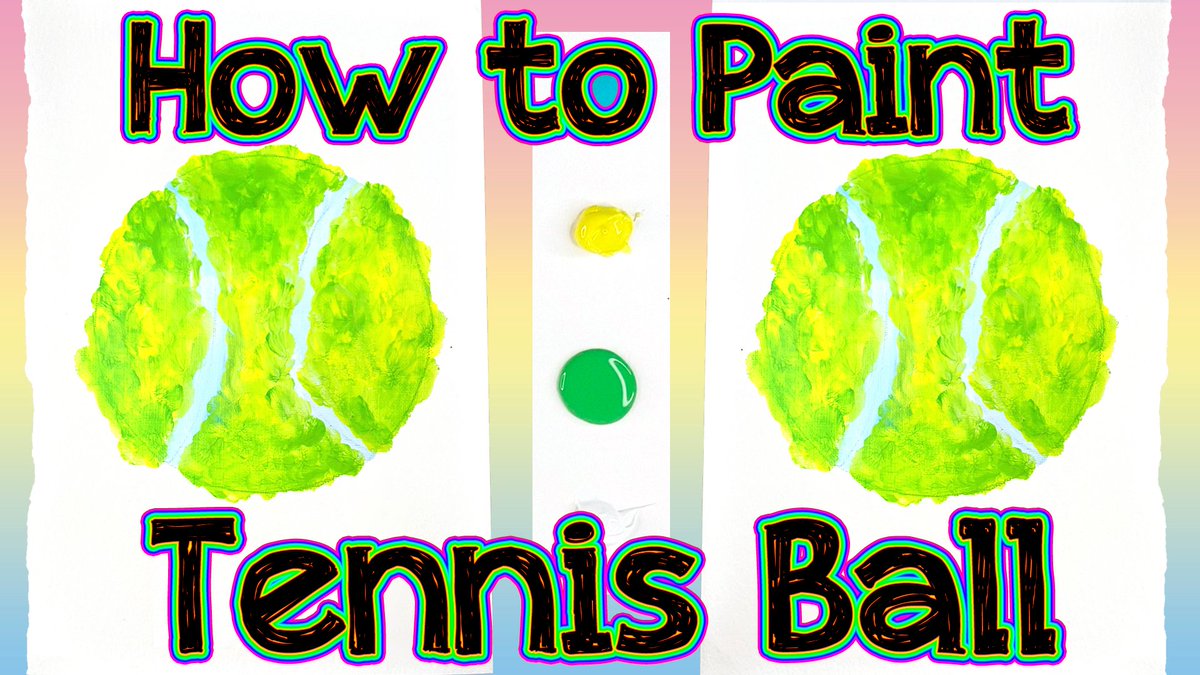 fingerpaintstar's tweet photo. How to #FingerPaint a #TennisBall 🎾 Easy Step by Step #Painting Tutorial #Tennis #Ball #Sport #funart 
Here: https://t.co/YX3rRzJYHh https://t.co/eLUVfc5pCf
