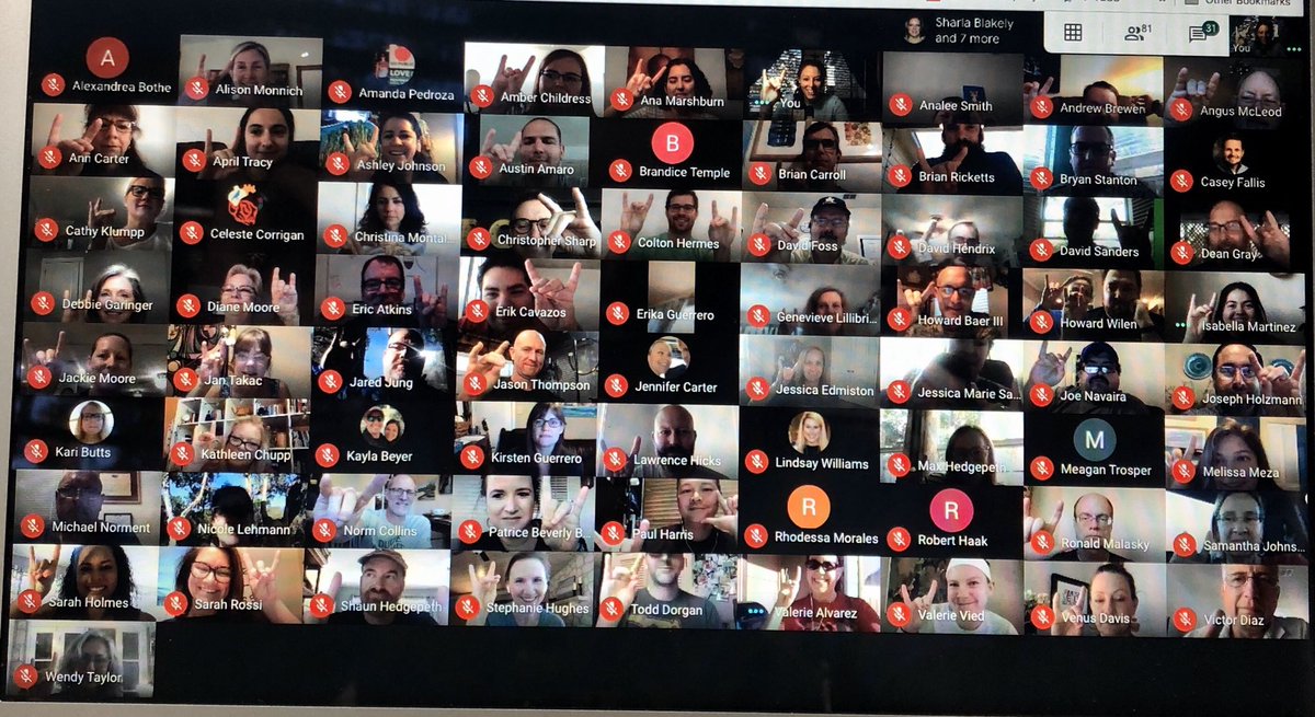 This mornings meet with a majority of our AMAZING <a href="/AHHSmules/">AHHS Mules</a> teachers made my heart so happy! 💙💛 #mulesup <a href="/AHISD/">Alamo Heights ISD</a> #AHISDMyStory