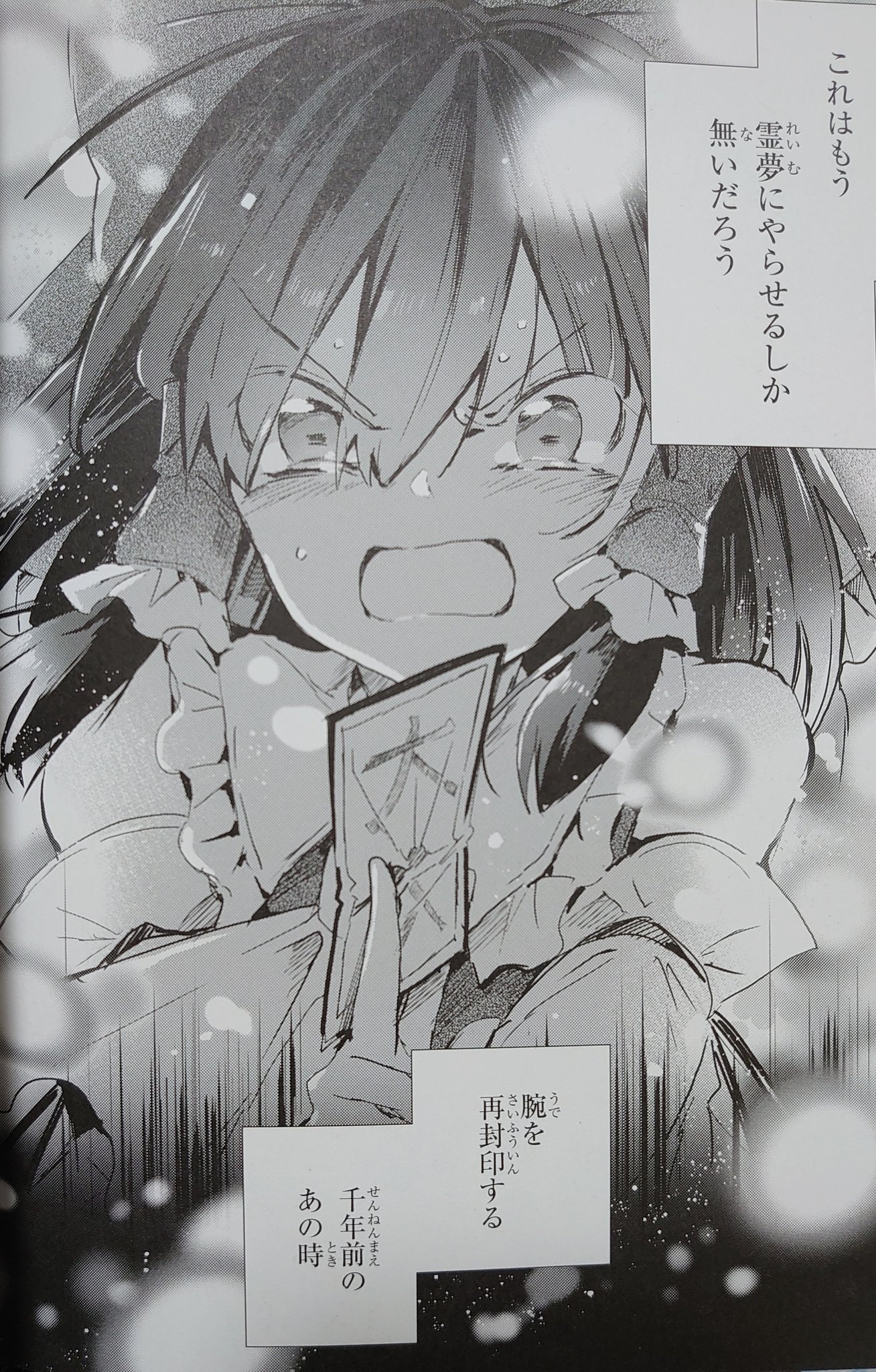 貝渦 そんな 自分の感情に素直 な霊夢にこんな悲愴だったり不安だったりする表情させたというのが重いとこでな 華扇ちゃん 貴方すげぇ懐かれてますよ