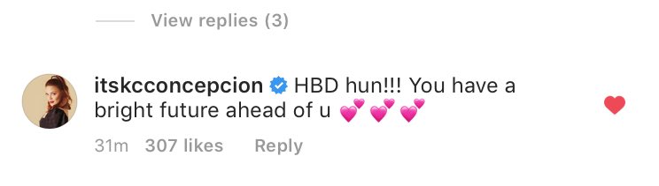 GGloveskirsten's tweet photo. Mabuti pa si ate KC Concepcion, alam na may bright future si Kisses! Samantalang yung ibang supporters, nagdadoubt pa. 🙃 shame on you.
You do note! 

@KissesDelavin #KissesDelavin 
#Kissables https://t.co/6tyrI6Gbg4