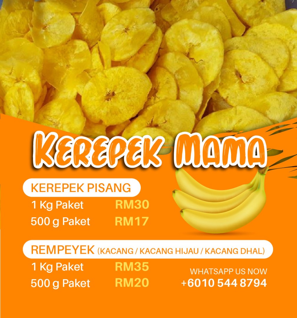 LiyanaRizzle's tweet photo. Hi semua 😁 minta jasa baik rt bisnes kecilan mommy saya, kerepek pisang 🍌 konfem sedap 🤯
Kalau berminat, boleh whatsapp number terus 🥳 https://t.co/9W6ecDhZOG