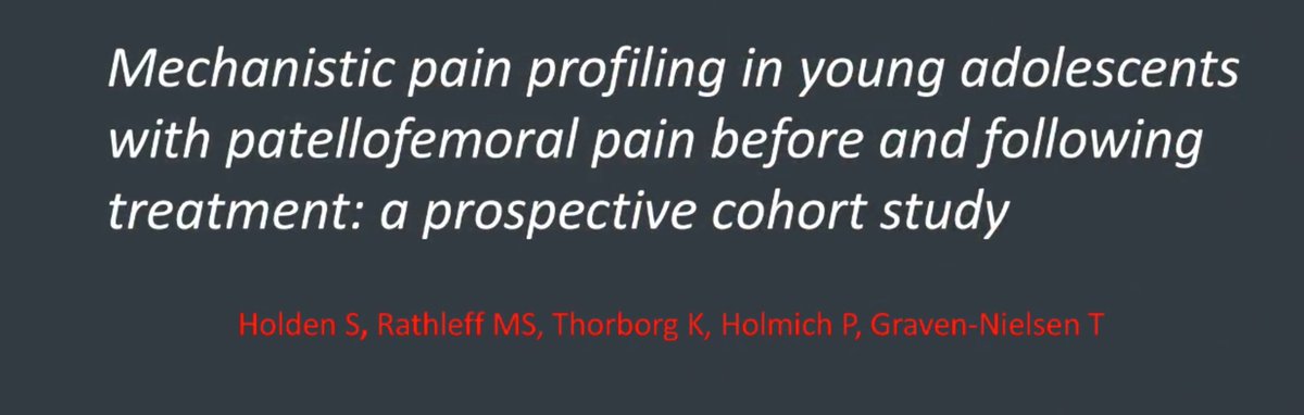 Sinead_Holden's tweet photo. Our #Openaccess paper on pain profiling in PFP in May issue of @PAINthejournal: 
https://t.co/KQTjHGXqjH. 
@MichaelRathleff @GravenNielsen @KThorborg @PerHolmich 
@BJSM_BMJ Maybe of interest to Sports med community if you see kids with PFP?
Video abstract: https://t.co/biEGa6irFj https://t.co/WzDV2uoge4
