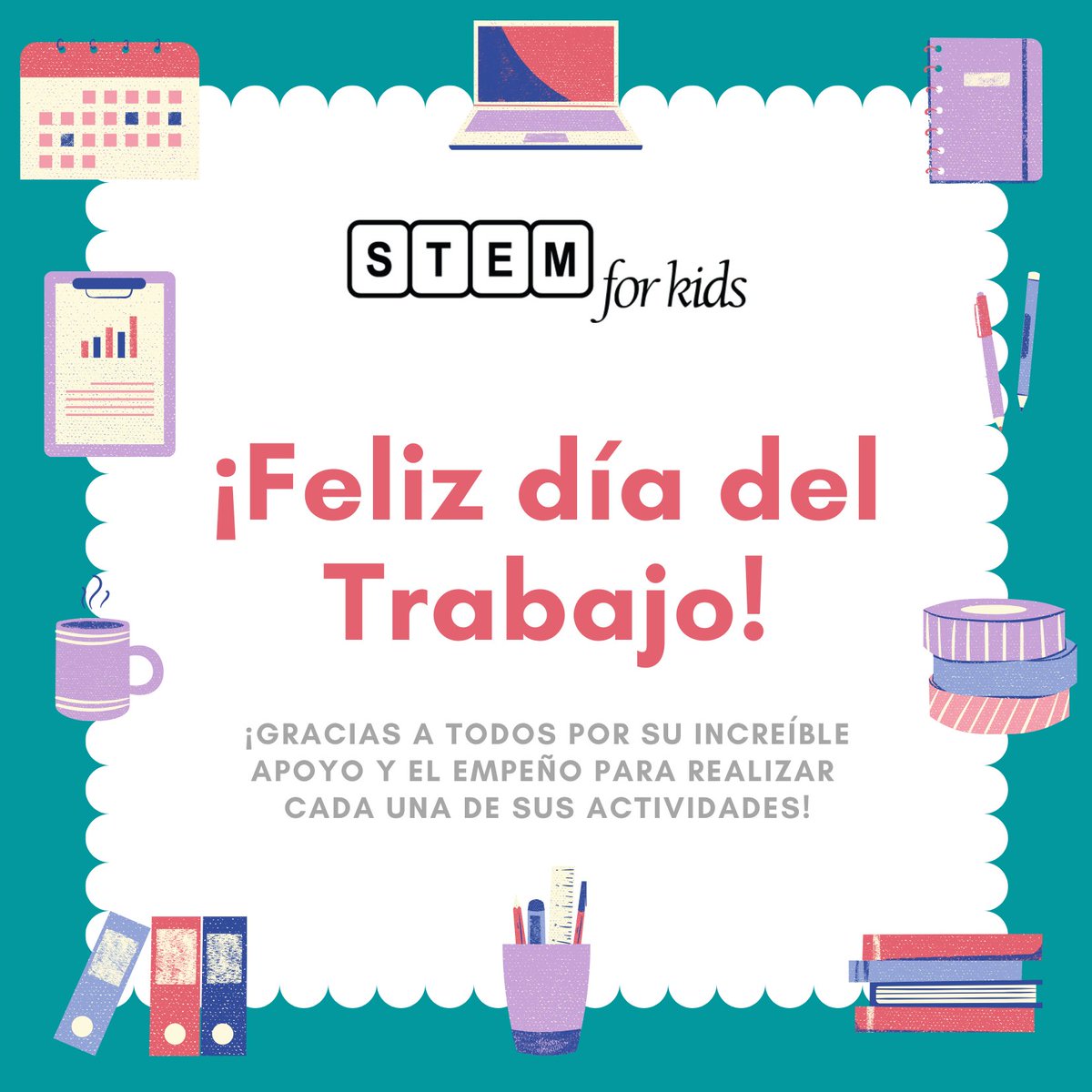 stemforkidsmex1's tweet photo. Gracias al equipo SFK®-Mx por su trabajo, por las ganas que le ponen día con día para realizar sus actividades. Por crear un ambiente de compañerismo y colaboración. Por hacer de SFK®-Mx un lugar en dónde las metas propuestas se buscan hasta alcanzarlas! Infinitas gracias! #STEM https://t.co/yCeq2deImn