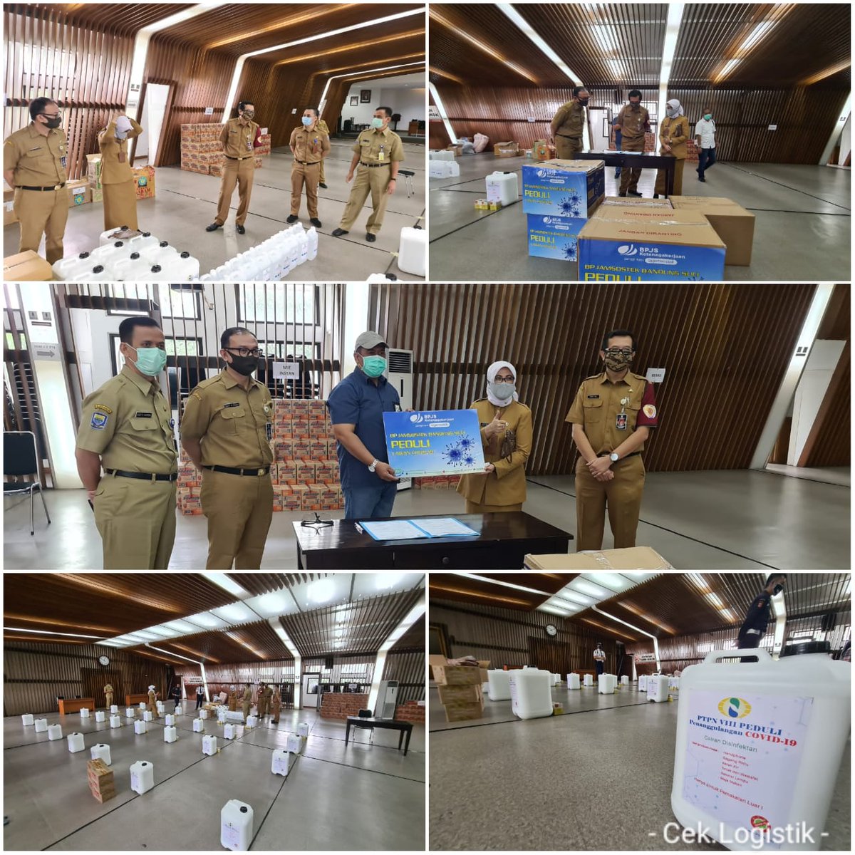 Monitoring tempat logistik gugus tugas ..... #gsgbalkot#270420