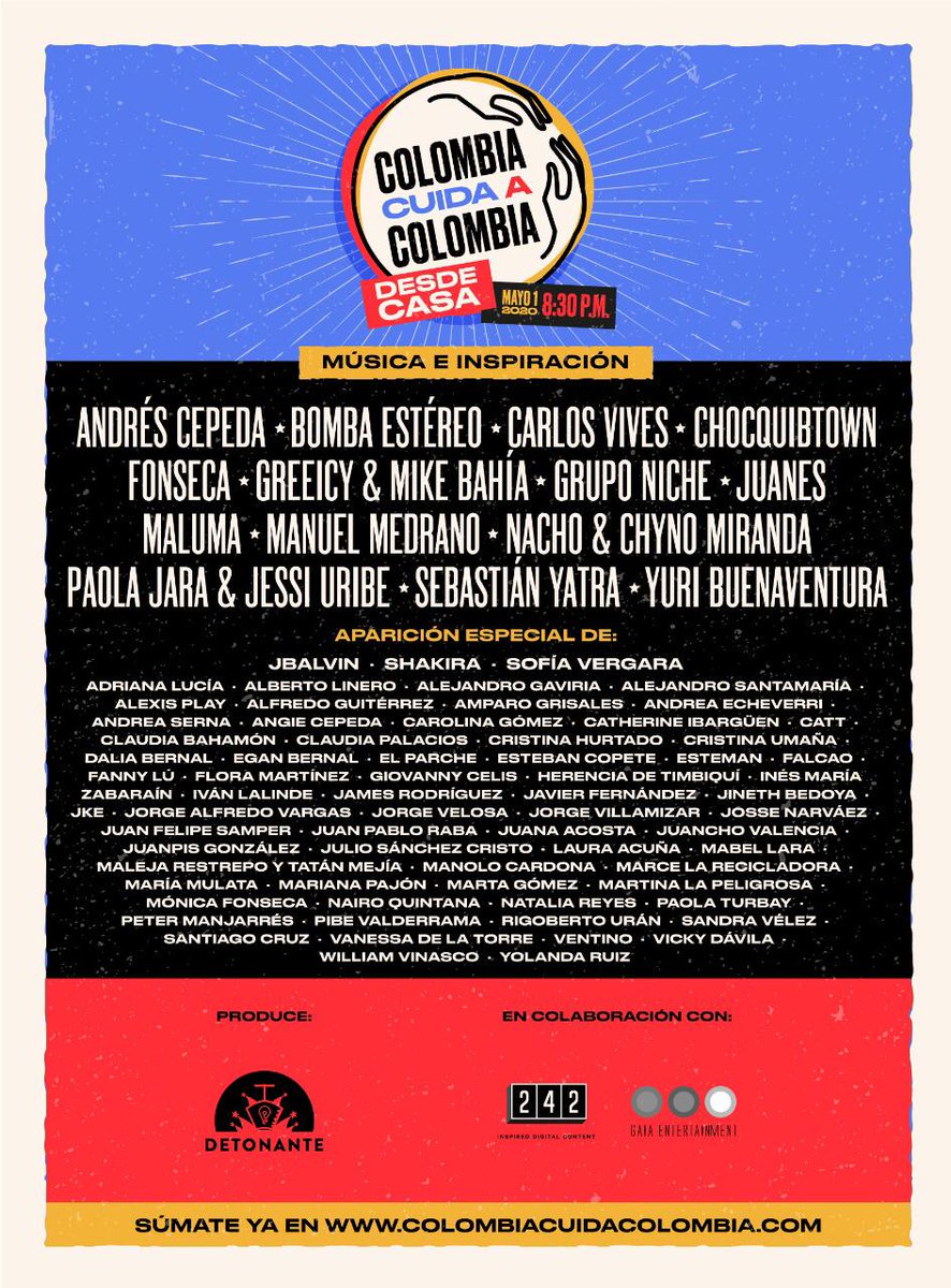 Hoy un día irrepetible #ColombiaCuidaColombia