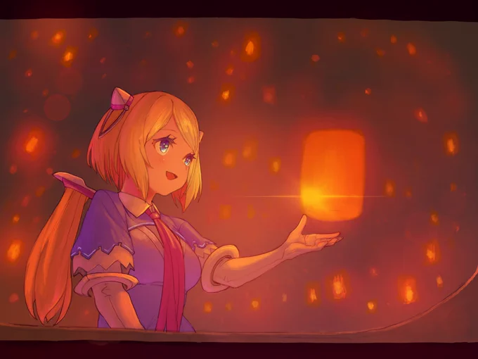 数少ない古のカラー絵達です...? #ホロコミイラスト 