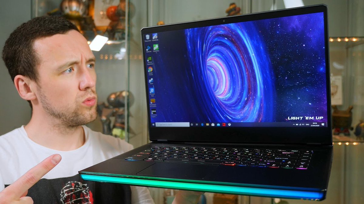 Latest video. I check out the MSI GE66 Raider - RGB for days  youtu.be/lhJHoaRiQsk