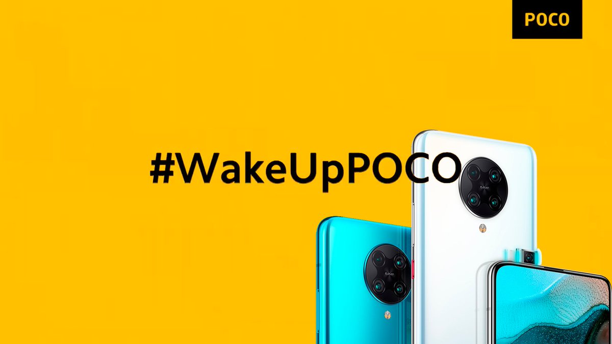xiaomishka's tweet photo. So, #WakeUpPOCO 🤩
Feel free to retweet if you are also waiting for the Global launch 👍
#Xiaomi #pocof2 #POCOF2Pro https://t.co/goBIk81kzh