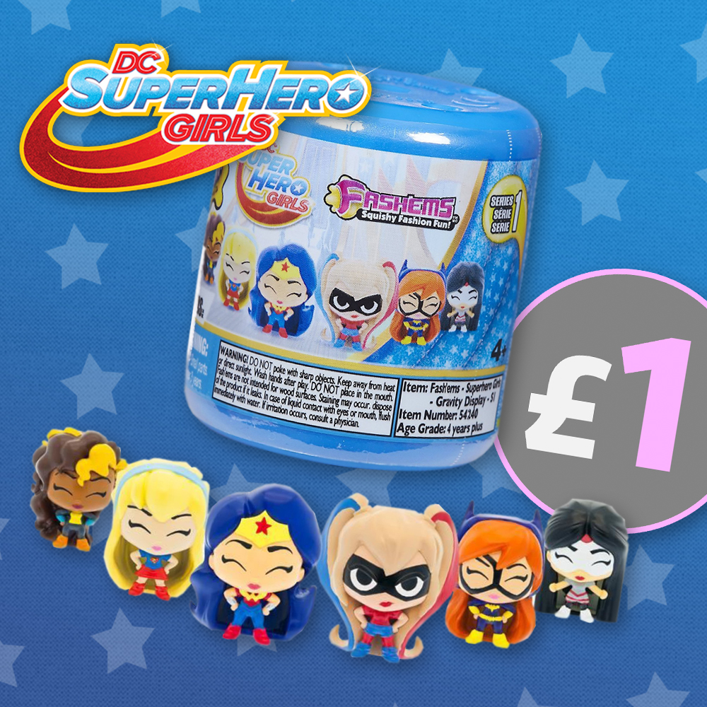 toysforapound_'s tweet photo. FASH'EMS DC SUPER HERO CAPSULES❗💥😍💥
Grab ahold and squeeze up some fun with Fash'Ems! Kids favourite characters are now super squishy. These DC Super Hero Capsules are just £1 each❗
https://t.co/std13lkQHl
#toysforapound #fashems #mashems #dc #collectables #toystagram https://t.co/2aUwYktYY1