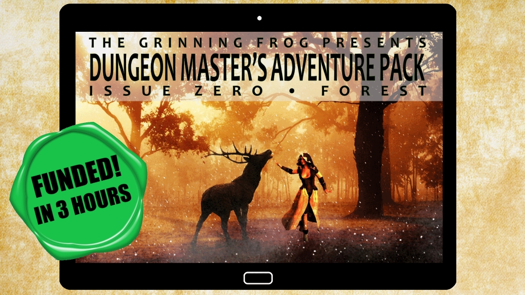 thegrinningfrog's tweet photo. Monthly Digital Fantasy RPG Magazine Launch

Kickstarter Early Bird ends 5pm Sat 2/5/20
(FOUR FREE issues with the Early Bird deal!)

Kickstarter ends 14/5/20

https://t.co/fKbCpAyoE0

#dnd #ttrpg #ttrpgs #Kickstarter #rpgmagazine #rpghook https://t.co/bmdJbPQuwa