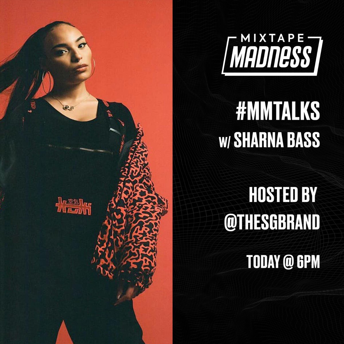MixtapeMadness's tweet image. Catch us on IG live @ 6pm for #MMTalks with @SharnaBass hosted by @sweeneygloriax !
