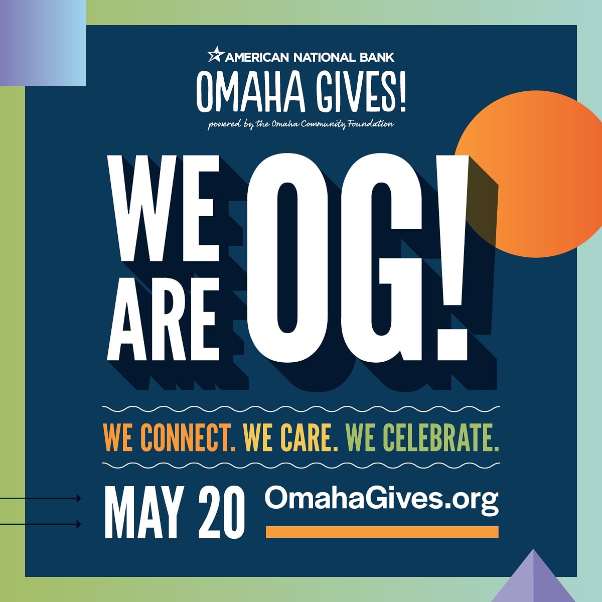 It all starts today!  Please make your donations now through May 20 to support #RiverCityRingers as part of #OmahaGives!  Thank you American National Bank for once again supporting OmahaGives!  #RCRHandbells