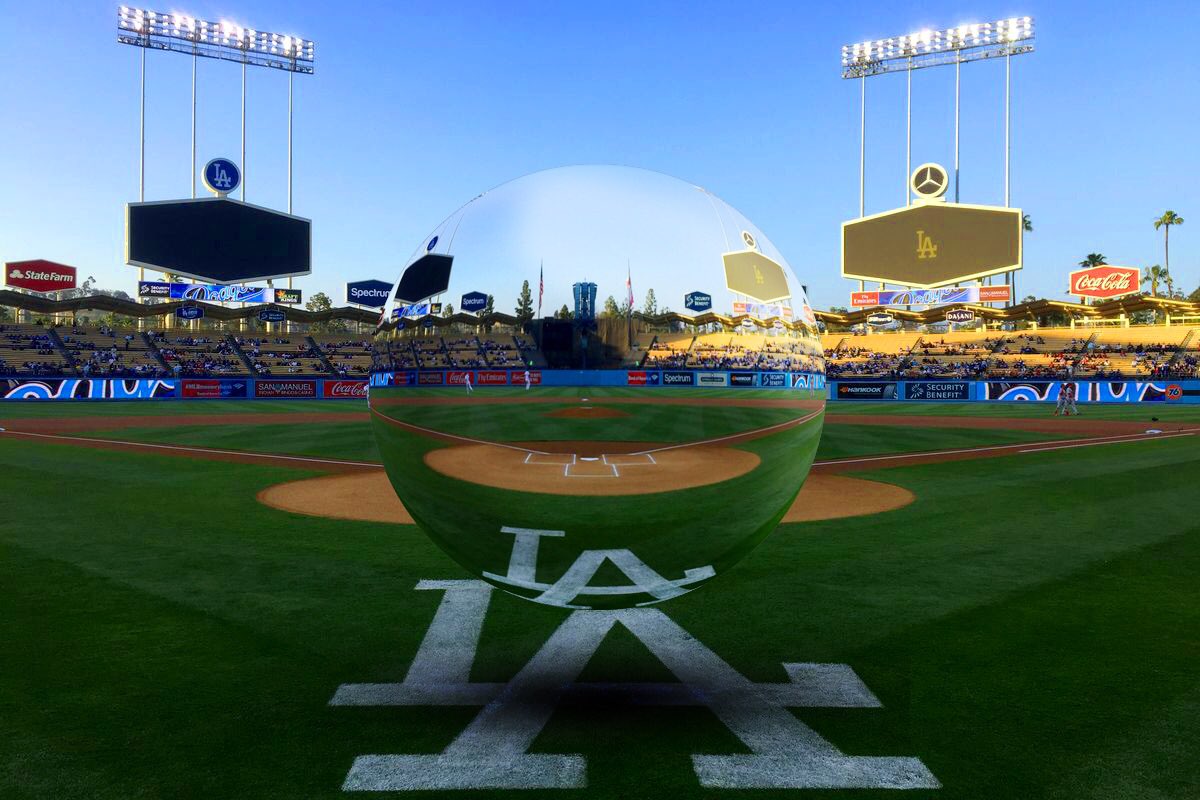 cellmatestudios's tweet photo. @Dodgers stadium x glass sphere 💎
#Dodgers #losangelesdodgers #dodgernation #dodgerbaseball #BleedBlue #LosAngeles #sports #photoshop #photoedits #adobe https://t.co/XFwPZW8lQH