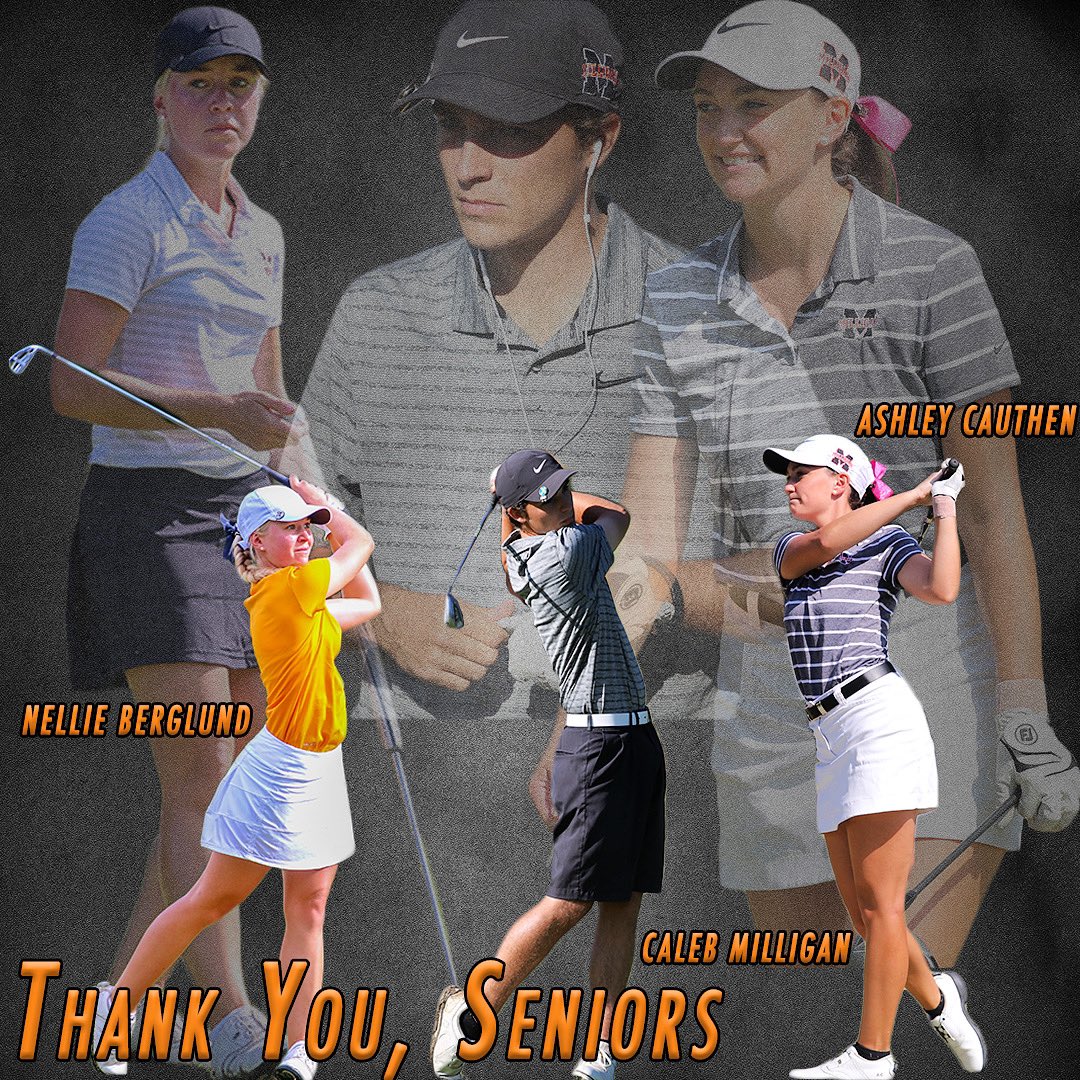 MilliganBuffs's tweet photo. Seniors, you will be missed. Thank you for your dedication and hard work. 🏌🏼‍♀️🏌🏻‍♂️ #BuffStrong https://t.co/yAVsqMx89n