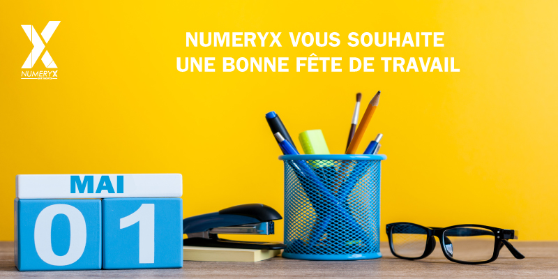 Cette année, la fête du travail est spéciale. Numeryx remercie toute son équipe pour son dévouement au quotidien. Joyeuse Fête de Télétravail! #Télétravail #StayHome #staysafe #fetedutravail #fetedestravailleurs #feteduteletravail