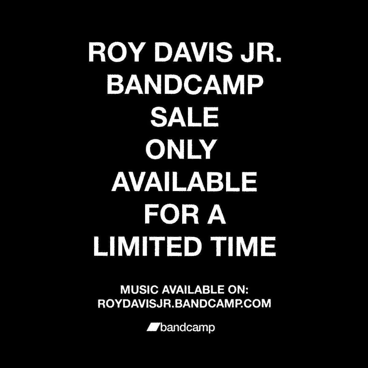 RoyDavisJr's tweet photo. I’ve released 5 tracks on Bandcamp today. Some old, some new. Most never released digitally, 2 never released before.

It’s been a change not playing shows recently but I’m grateful for your support over the years.

I hope you enjoy.

Stay safe and well!

https://t.co/2tduGh5803 https://t.co/Aw9Ajc8TXE