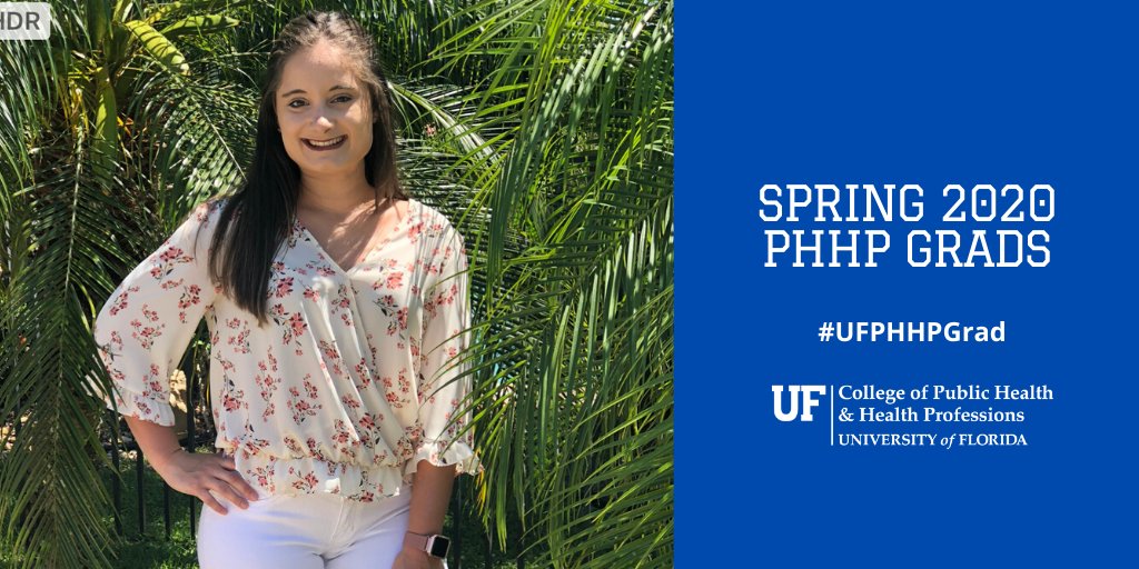 UFPHHP's tweet photo. For Vanessa Perez: "You have worked tirelessly to get to this point. Stay focused and driven on your journey. We are so proud of you. We love you so much. Love, Mom, Dad, Victoria, Viviana #UFPHHPGrad https://t.co/xevHkbaEaK