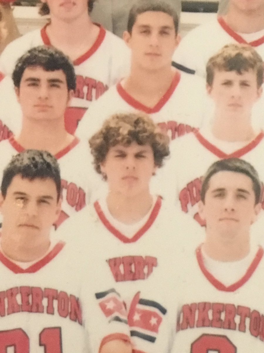 HillieLax's tweet image. After seeing some of quarantine flow that boys have going on in our Zoom call last night, it made me miss the ol head of cabbage. It also made me realize I had all of you beat.  #FlowbackFriday