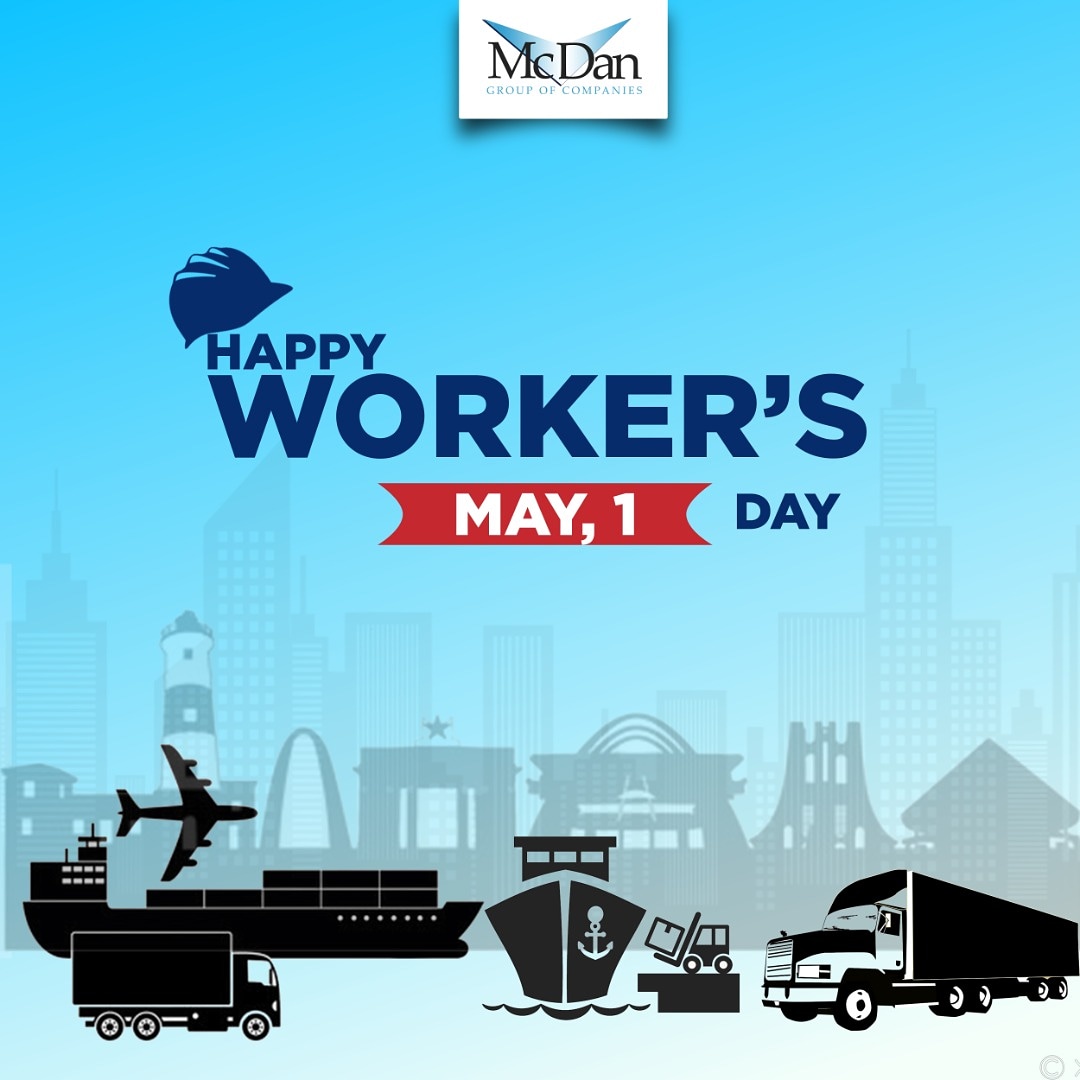 McdanShipping's tweet photo. We celebrate and salute all gallant workers who are striving to make our country work in the midst of difficulties.

#stayhome #StaySafe #mcdan #mayday https://t.co/R8oXN99eJ3