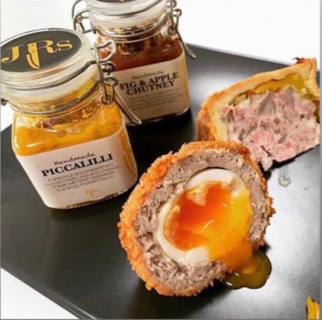 jeremy_ridley's tweet photo. JRs Kitchen’s Scotch eggs and pork pies back on sale at Coles Butchers this weekend along with our chicken pies and also steak pies #jrskitchen #kentfood #handmade #kentlife #kentchef #eggs #pies #porkpie #scotcheggs #blackpudding #chorizo #piccalilli #lovelocal #localproducer https://t.co/3C4zKituEh