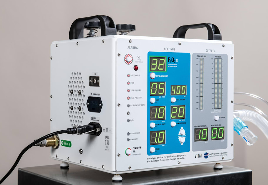 Portland_NC's tweet photo. Portland News NASA will license its FDA-approved ventilator to manufacturers for free - Engadget https://t.co/Q41XWBtog1 https://t.co/xvHXsRILGt