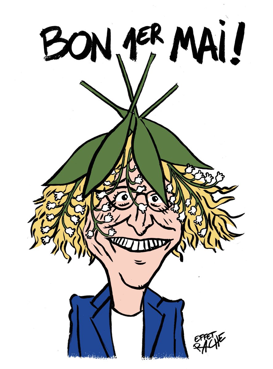 EffetRache's tweet photo. Le travail à la fête ! #1ermai2020  #Murielpenicaud #muguet   #coronavirus #Covid_19 #DessinDePresse #dessindujour #dessin #illustrations https://t.co/63C0pxdg5W
