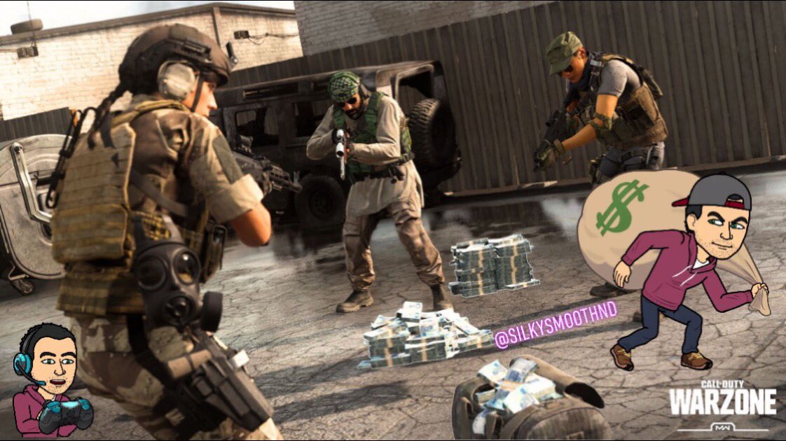 SilkySmoothND's tweet photo. HEY HEY! I haven’t streamed in a minute! Come show some love while I plunder the shyt out of COD.  ➡️https://t.co/1zH2iTnHuv 🤙 @CallofDuty #twitch #twitchstreamer #CallofDuty #SupportSmallStreamers #PlayStation4 #gamer #gaming #FridayFeeling #cod #streaming #streamer #ps4 https://t.co/ks7rcUV1eX