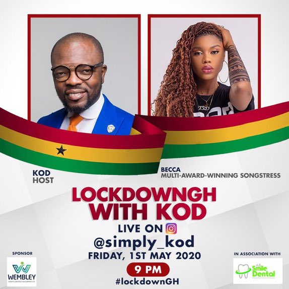 beccafrica's tweet photo. Tonight with @kod57gh on IG
9pm #LockdownGh
Don’t miss! https://t.co/UUg9EmmNYN