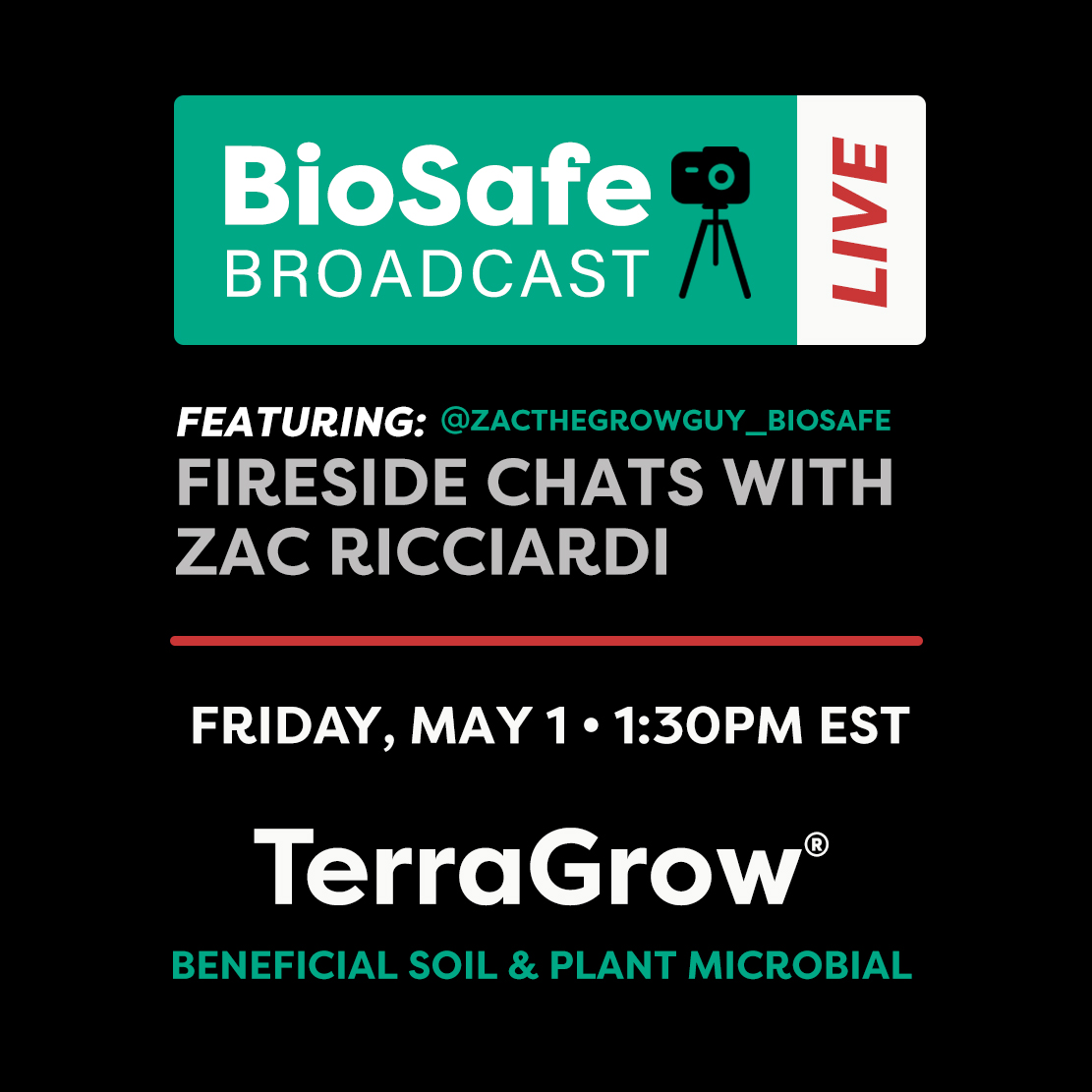 BioSafe_Systems's tweet photo. Zac Ricciardi will be taking over Instagram today for a LIVE BioSafe Broadcast on #TerraGrow. ๐บ๐ฑ
Follow us! https://t.co/NxaTj44unT https://t.co/OYtybhxUmG