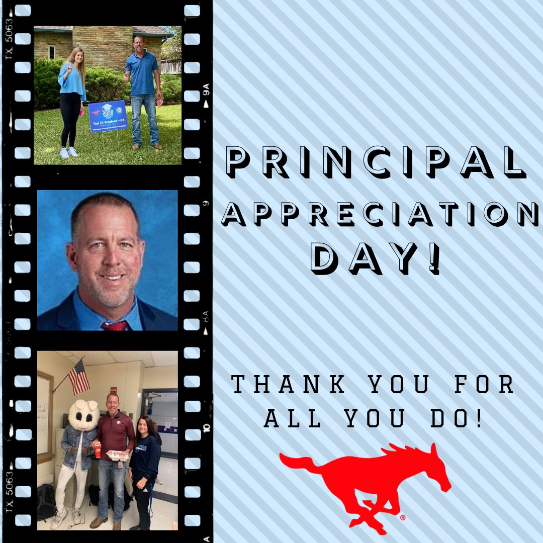 JJPearceHS's tweet photo. It's Principal Appreciation Day, please help us celebrate Mr. Evans today!! Thank you for all you do for students, staff and the PHS community! We appreciate all your hard work and dedication! Go Mustangs!! #WeArePearce https://t.co/IFOj13xYRc