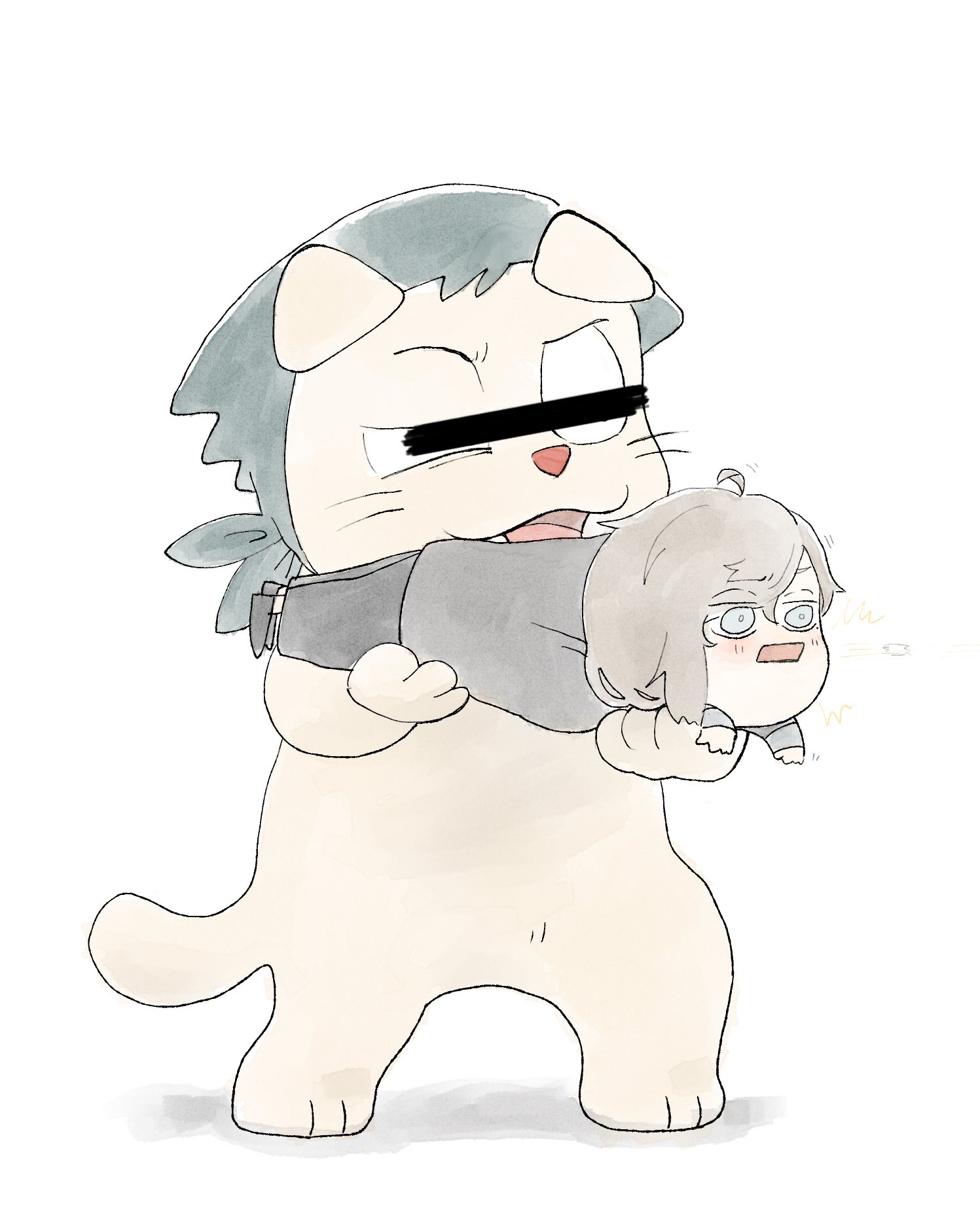 はばぱ ヘムヘムのかなロック強いよ かな絵