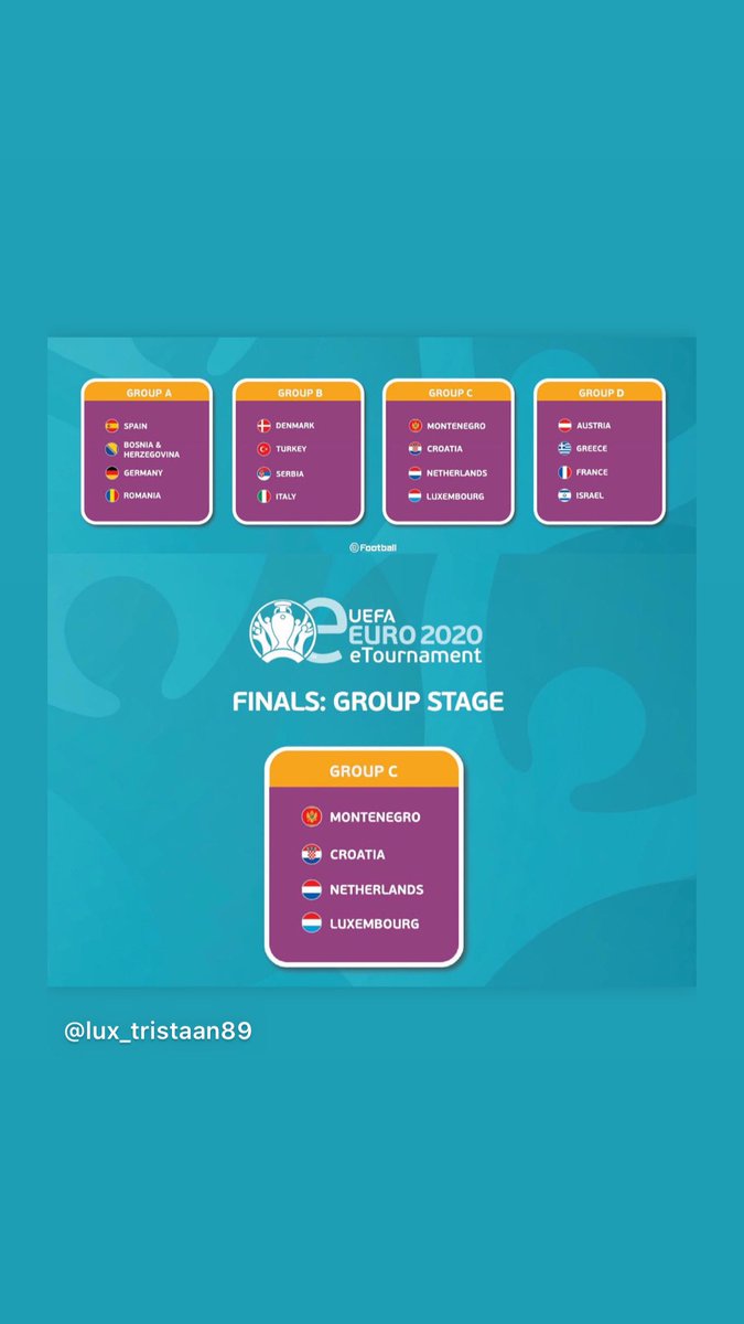 WissmannSteve's tweet photo. Le tirage au sort a été effectué pour la phase finale 🔥🔥
Groupe C pour le Luxembourg 🇱🇺
La ça commence a être sérieux 💪
#roudeléiwhuelse #eeuro2020 #luxembourg #luxembourgnationalfootballteam #esports https://t.co/AYVhPiNMxx