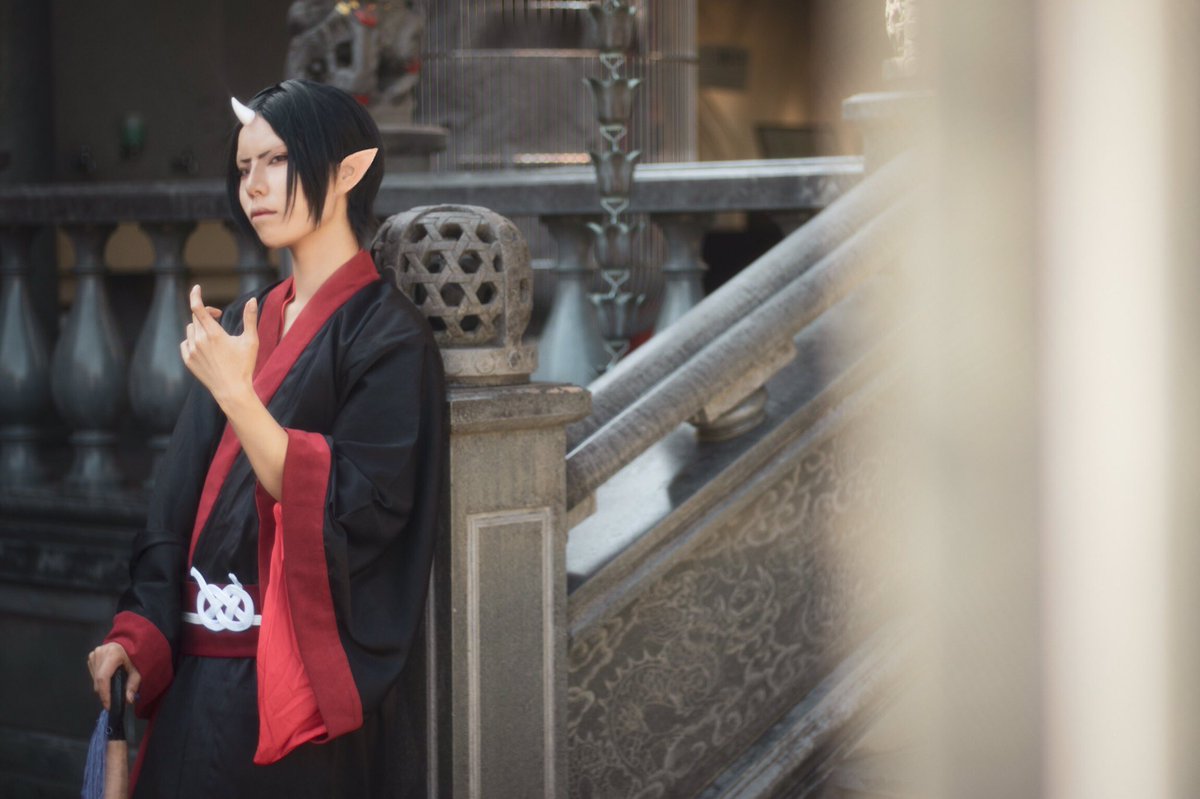 Ragi 鬼灯の冷徹 閻魔第1補佐官 鬼神 鬼灯 鬼火に丁で鬼灯 Photo とまちゃん