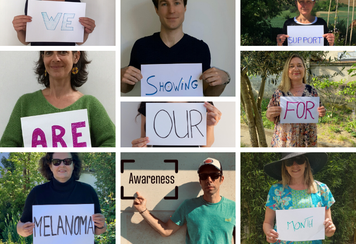 PierreFabre's tweet photo. Aujourd’hui marque le début du #MoisDuMélanome.
Nos collaborateurs, même en #confinement, témoignent de leur soutien dans la lutte contre les cancers de la peau ! #UnitedAgainstSkinCancers #MelanomaAwarenessMonth #TakingCare https://t.co/K0s0B0U2ho