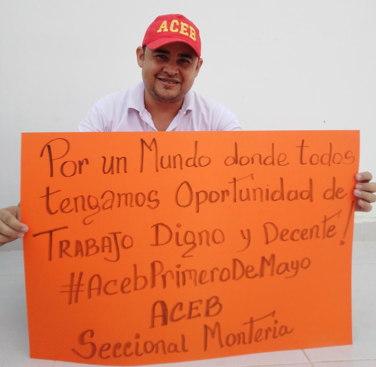diazflorezjohn's tweet photo. #AcebPrimeroDeMayo por un trato justo en nuestro trabajo y por un mundo donde todos tengamos oportunidades @BancodeBogota @acebnacional @acebbogota @JAIMECORREDORL @pedromendoza33 https://t.co/BwV95Bz7Hl