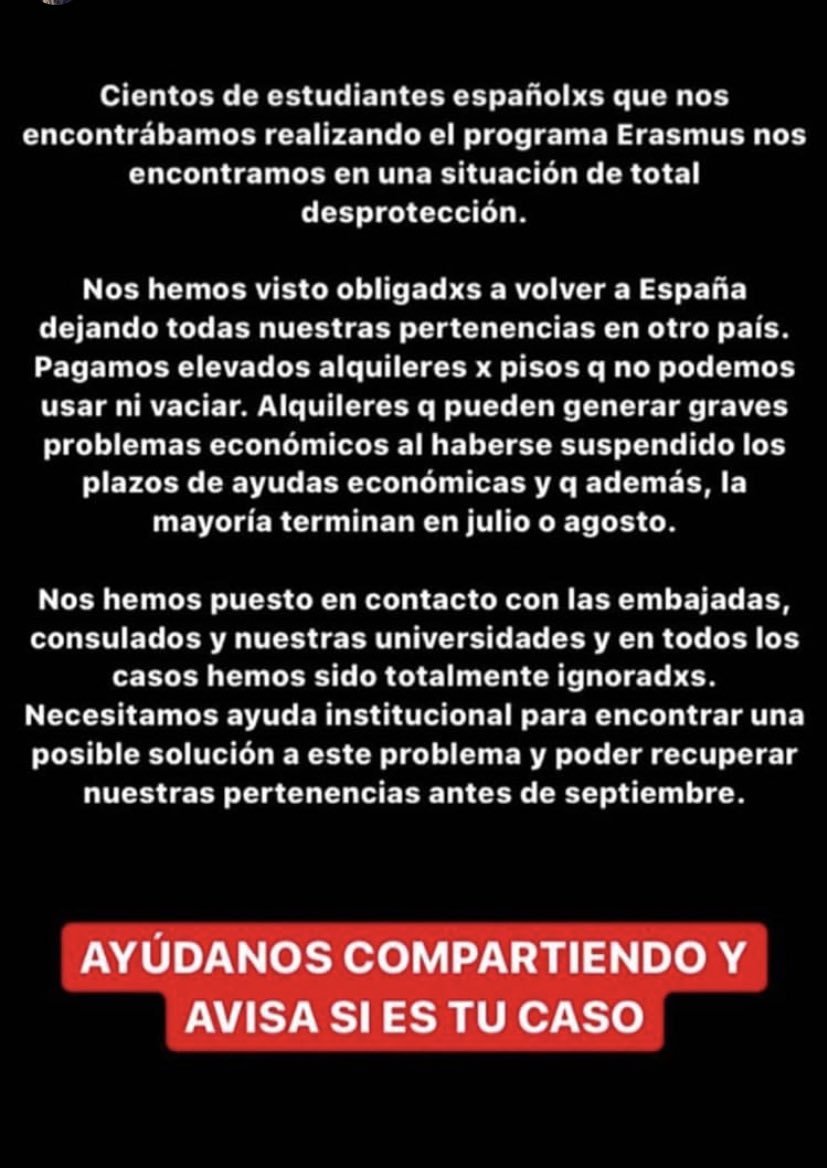 woodleysdream's tweet photo. por favor compartid 🙏🏼 #erasmusignorados https://t.co/eebuUVuFWT