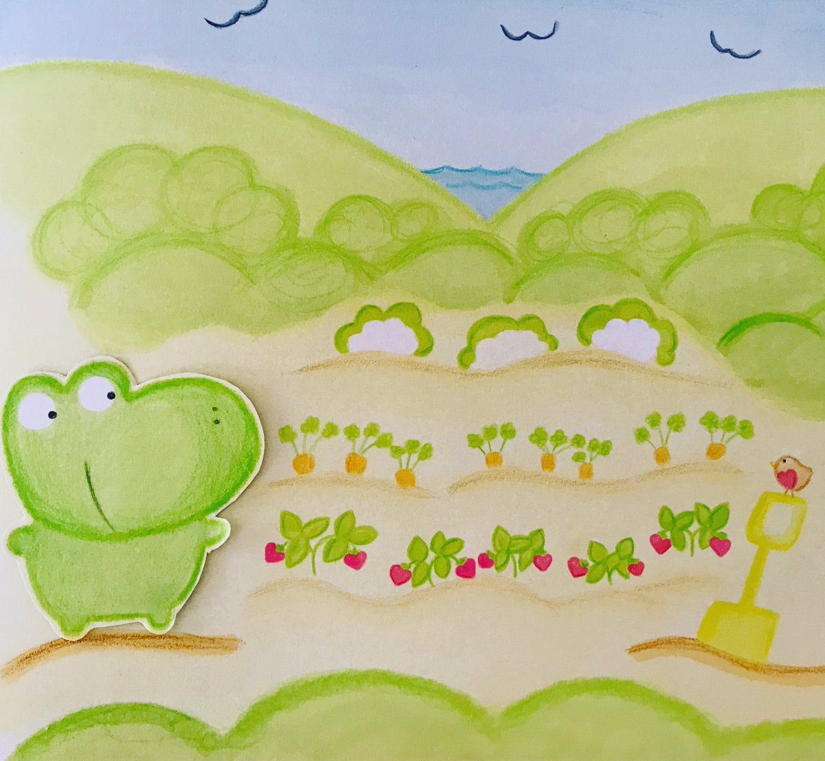 ColintheCroc's tweet photo. Today Colin is gardening #NationalGardeningWeek #GardenersWorld #colinthelonelycrocodile #strawberrylane https://t.co/PdIz9ISiy0
