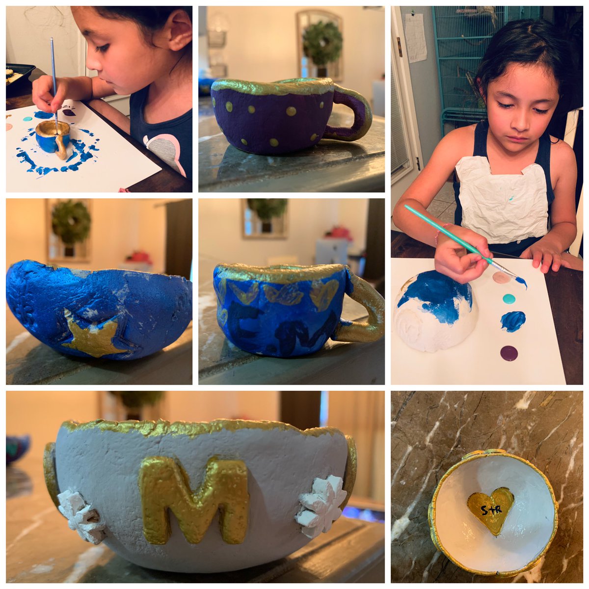 smtinker85's tweet photo. Had to so much fun making these with Eliana...Thank you @MsWhiteCobbArt such a cute idea 💕 @mrs_c_white https://t.co/wKNFiOcZhV