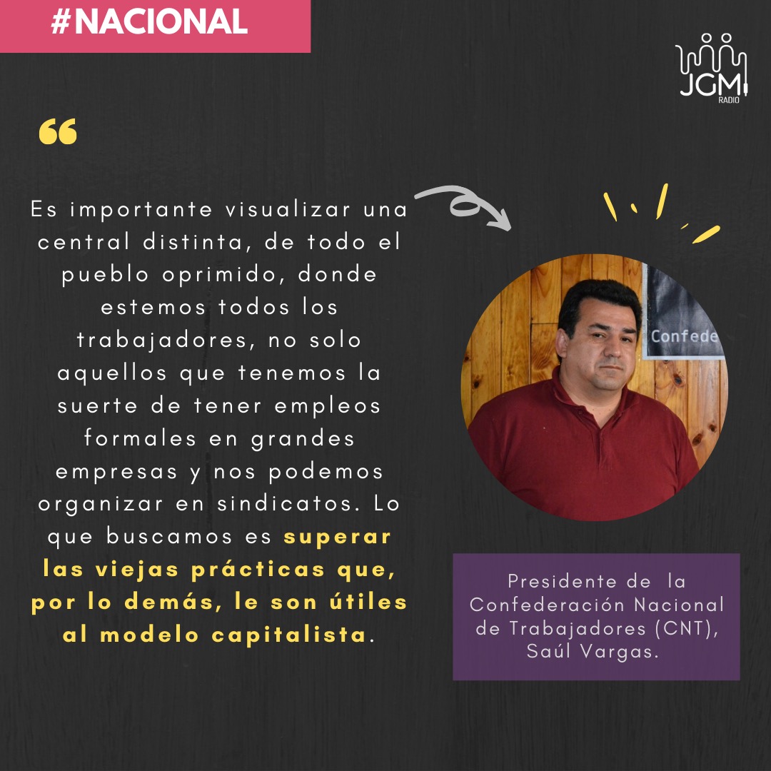 #DiaDelTrabajador La pandemia no detiene a las y los trabajadores este #1Mayo 👊🏽 Denuncian precariedad en sus empleos y riesgo en las medidas tomadas por el gobierno en materia laboral. Conversamos con <a href="/SindicatoSbux/">Sindicato Starbucks</a> <a href="/SindicatoHyM/">Sindicato H&M Chile</a> #SINTHACE <a href="/CNTsindicato/">CNT Sindicato</a> radiojgm.uchile.cl/la-pandemia-no…